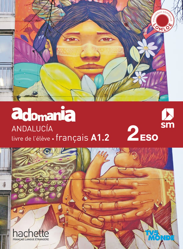 Adomania LOMLOE A1.2. Livre Deleve Français 2º ESO. Serie Revuela