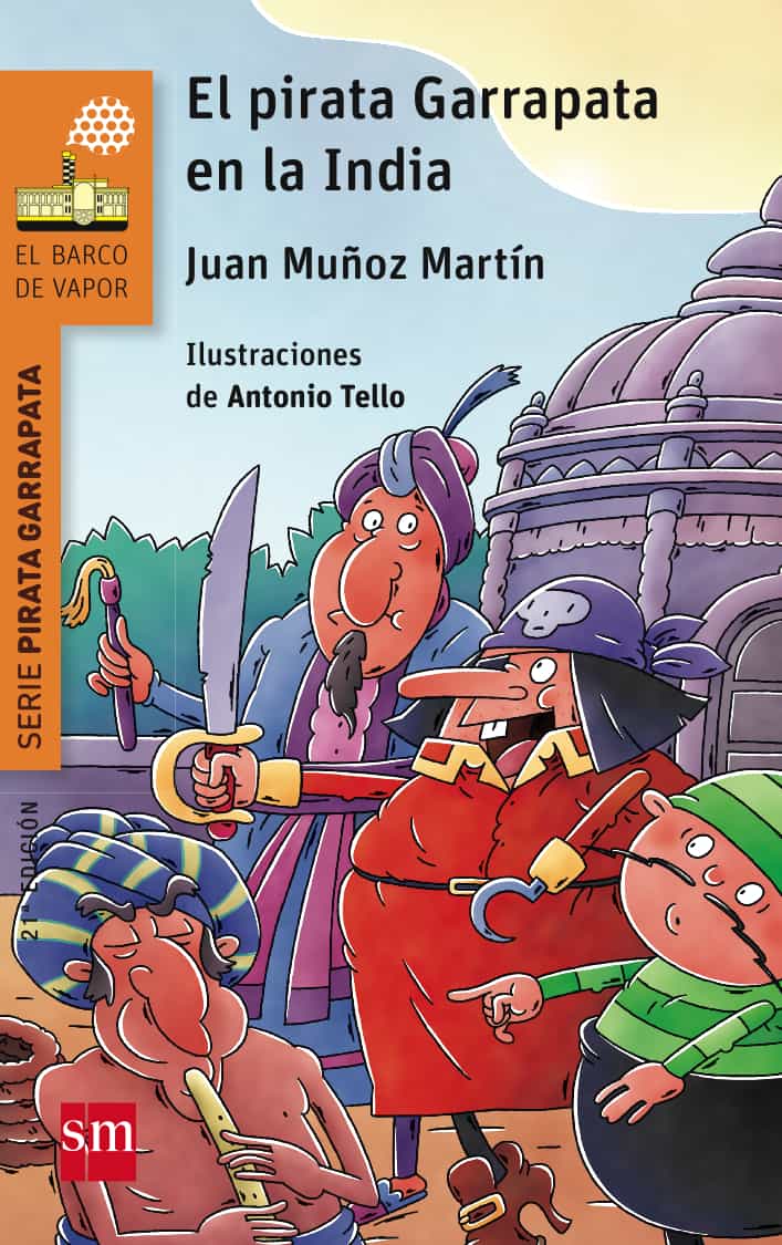 Portada de El Pirata Garrapata en la India