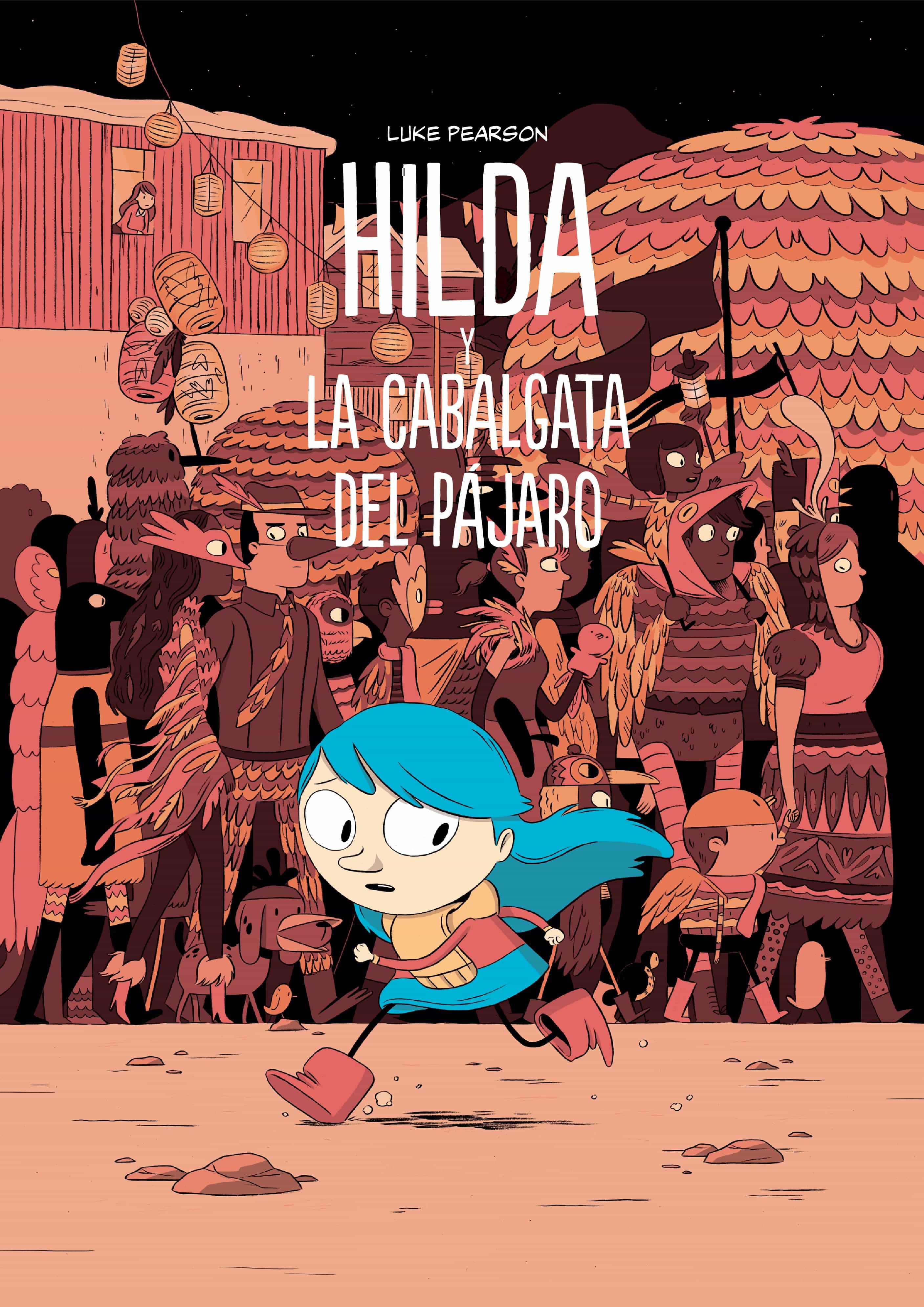 Portada de Hilda y la cabalgata del pájaro