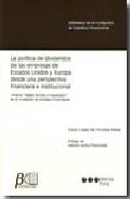 Portada de La politica de dividendos de las empresas de estados unidos y eur opa