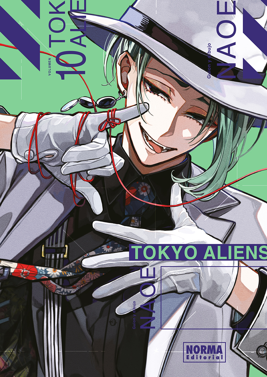 Portada de Tokyo Aliens 10