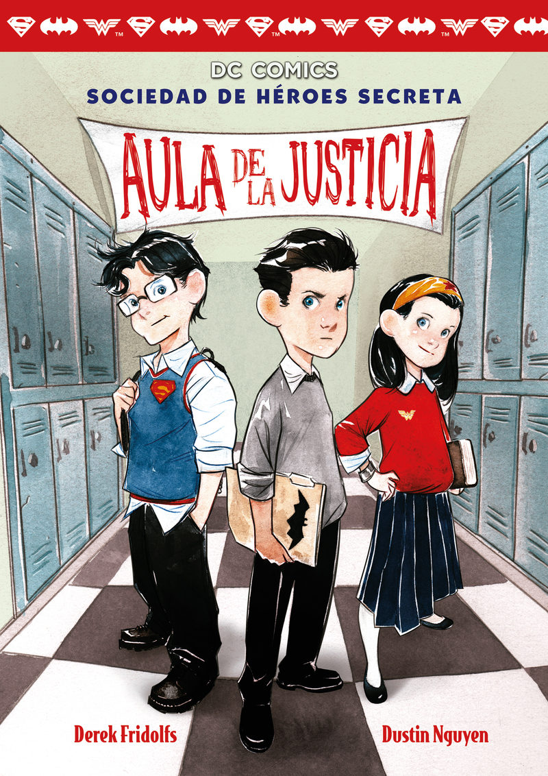 Portada de Aula de la justicia (sociedad de heroes secreta 1)