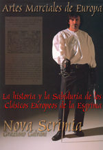 Portada de Nova scrimia: artes marciales de europa: la historia y la sabidur ia d