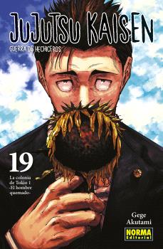 Portada de Jujutsu kaisen 19