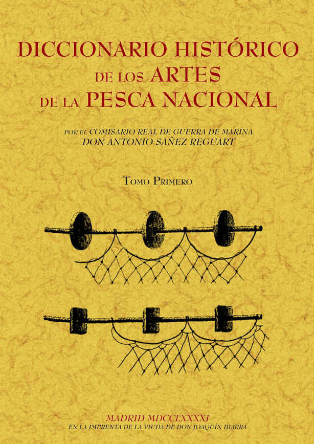 Portada de Diccionario histórico de los artes de la pesca nacional (Tomo 4)