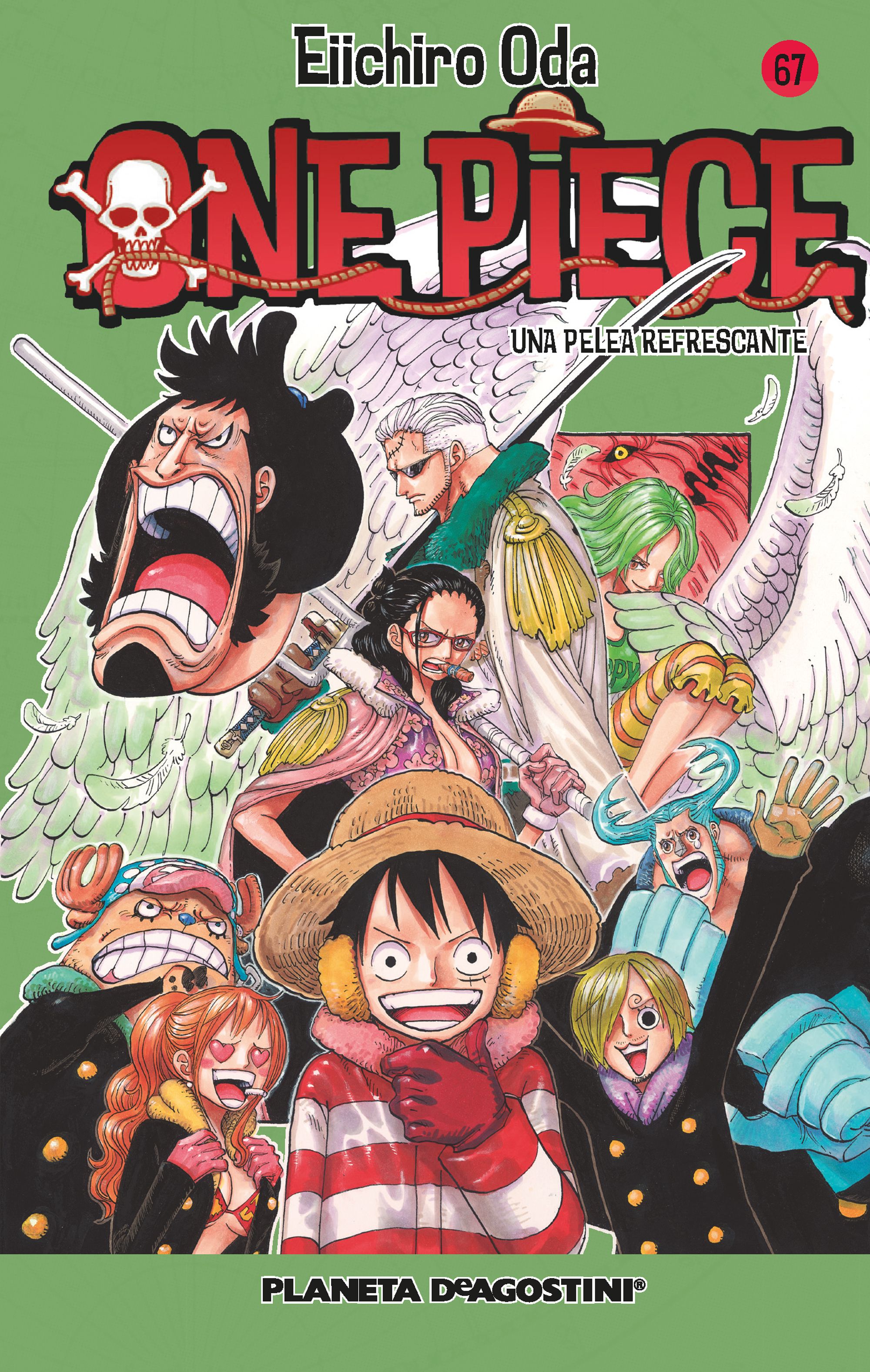 Portada de One piece nº 67