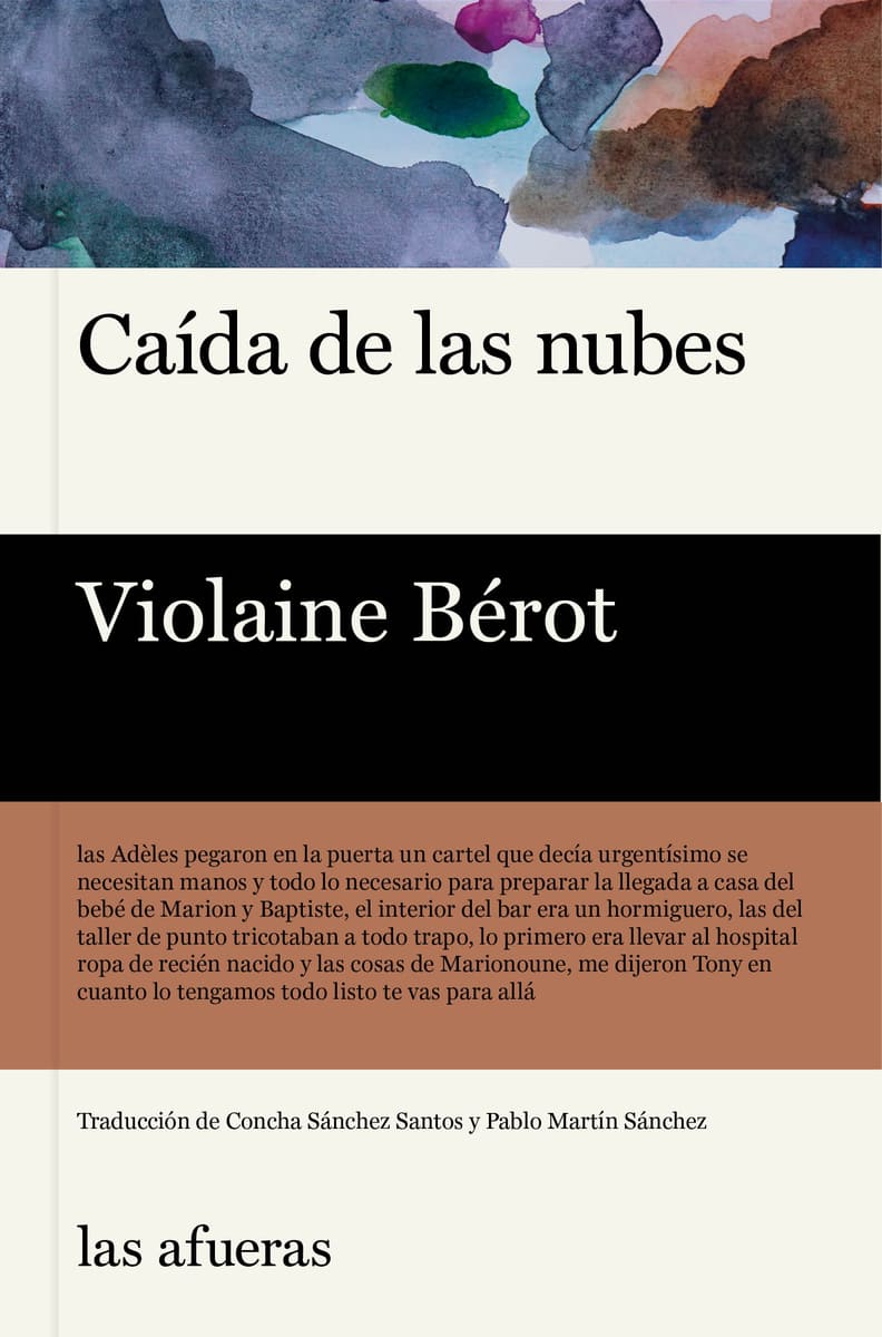 Portada de Caída de las nubes