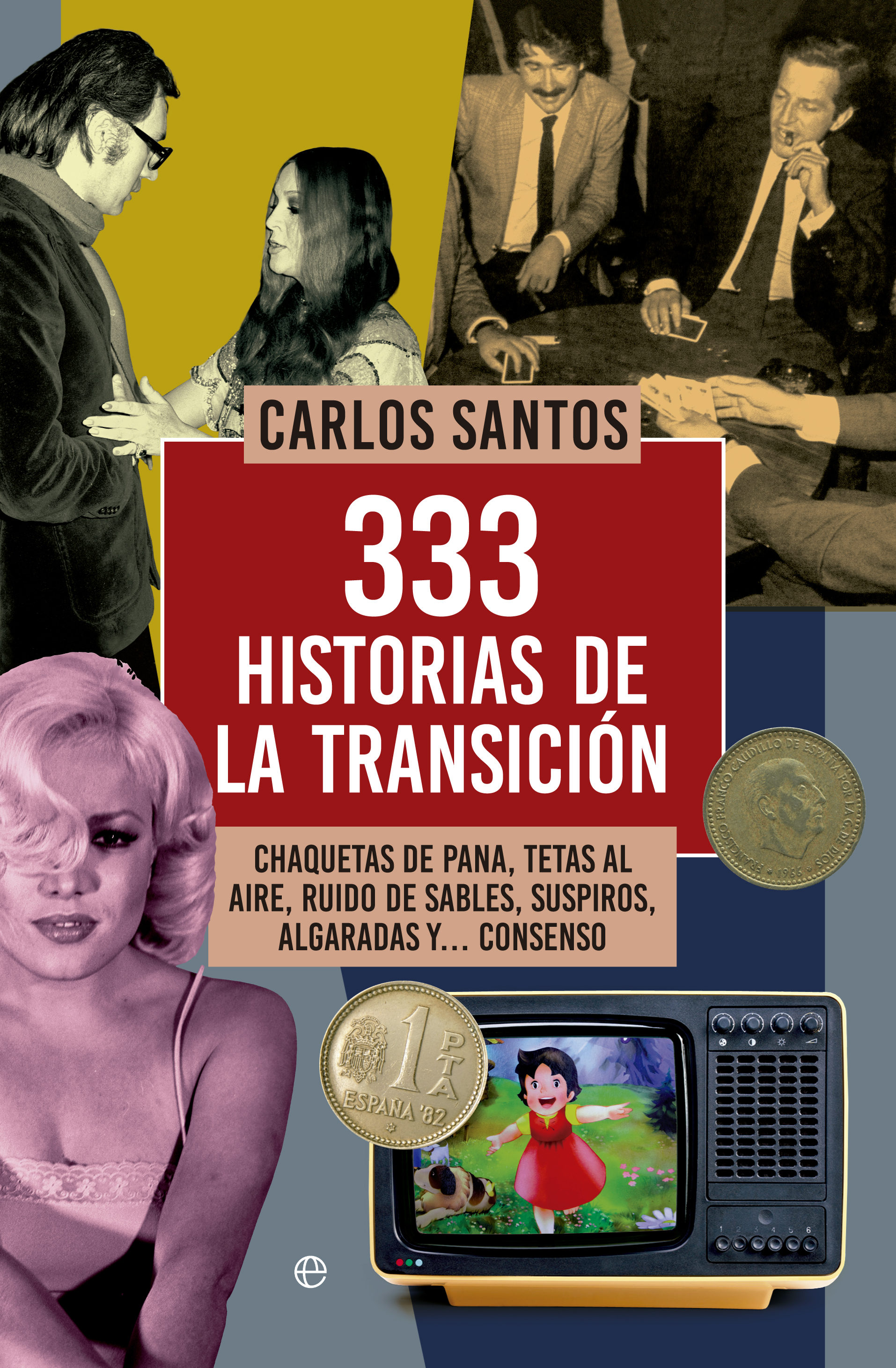 Portada de 333 historias de la transición