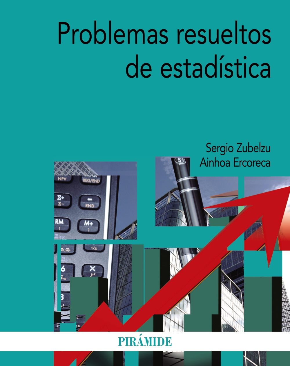 Portada de Problemas resueltos de estadística