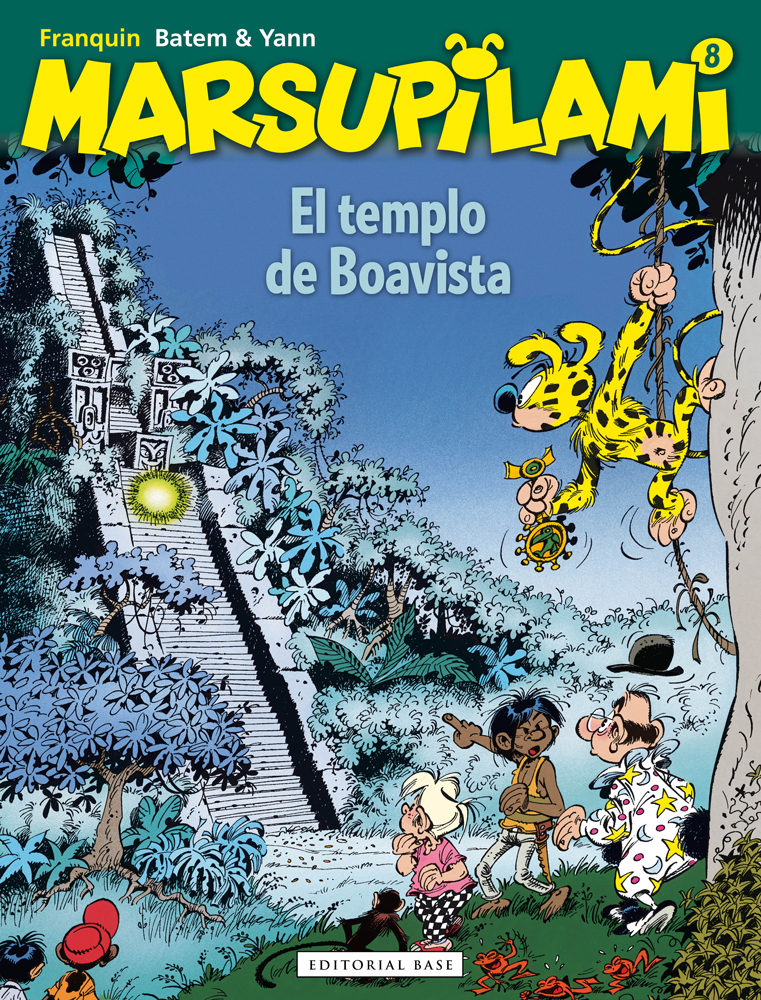 Portada de Marsupilami 8: el templo de boavista