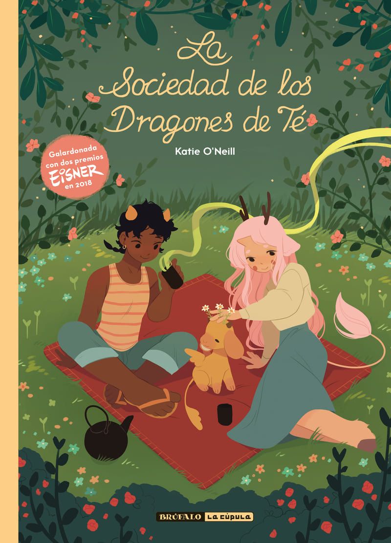 Portada de La Sociedad de los Dragones de Té