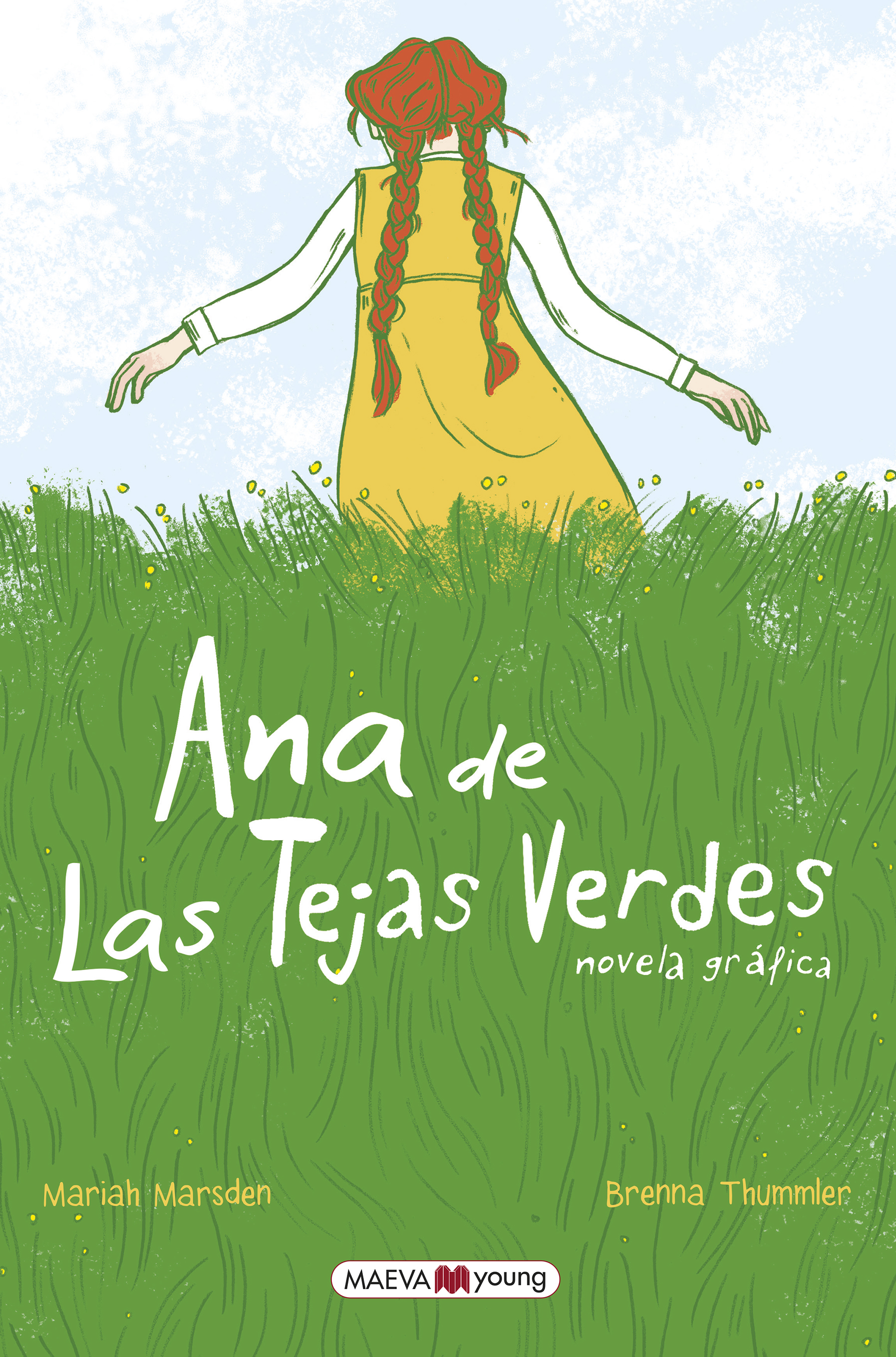 Portada de Ana de las tejas verdes. novela grafica