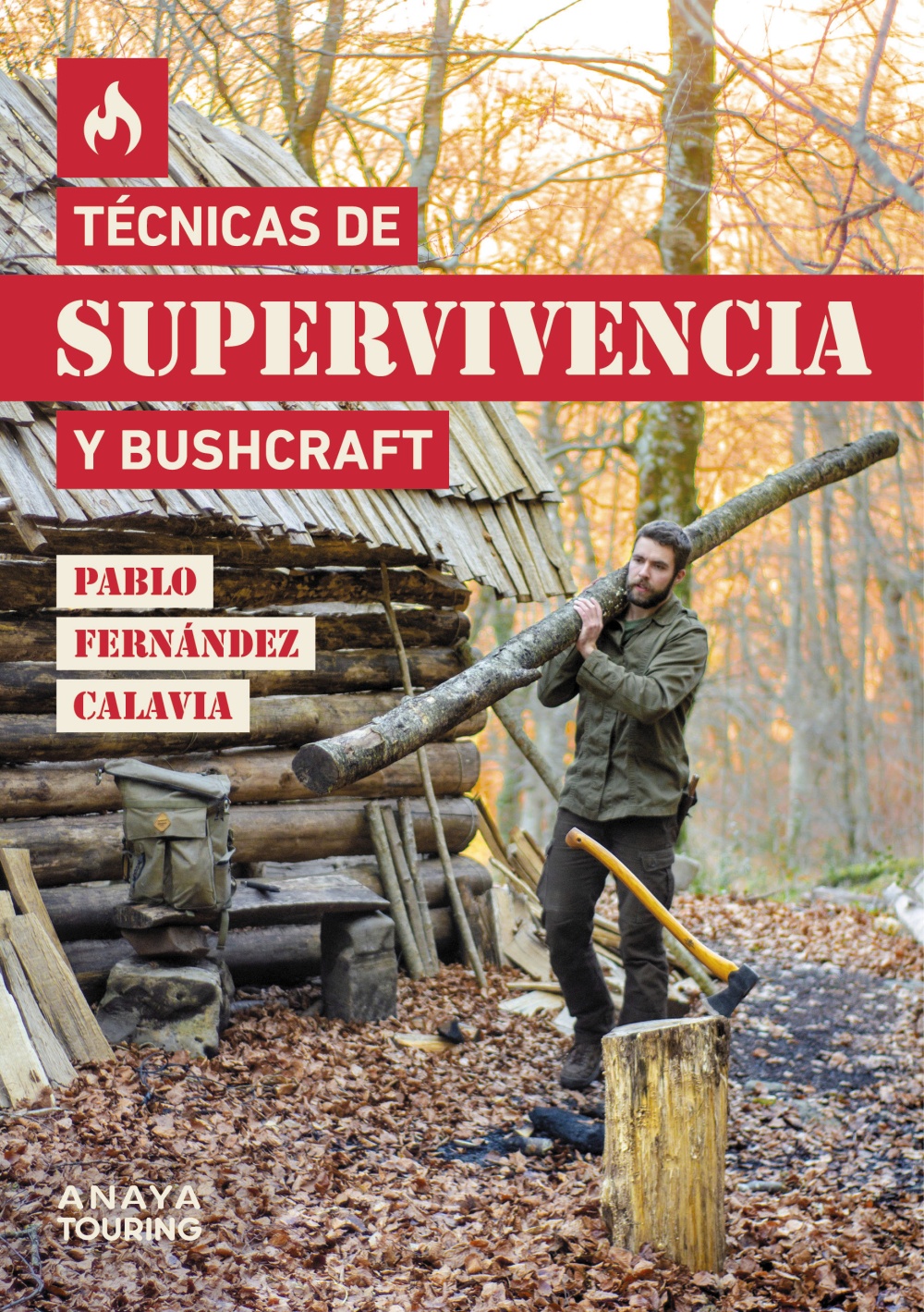 Portada de Técnicas de supervivencia y bushcraft