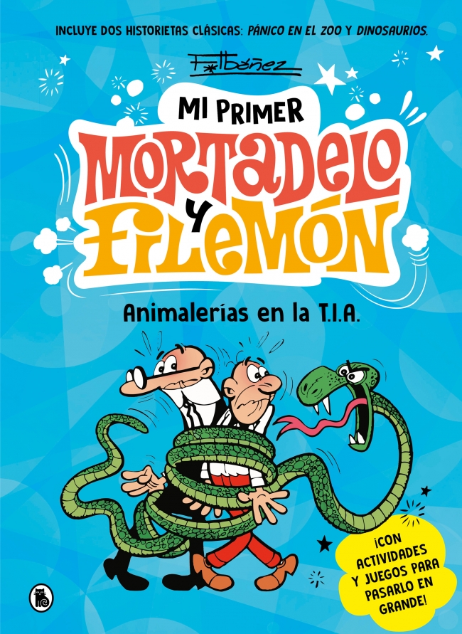 Portada de Animalerías en la T.I.A. (Mi primer Mortadelo y Filemón)