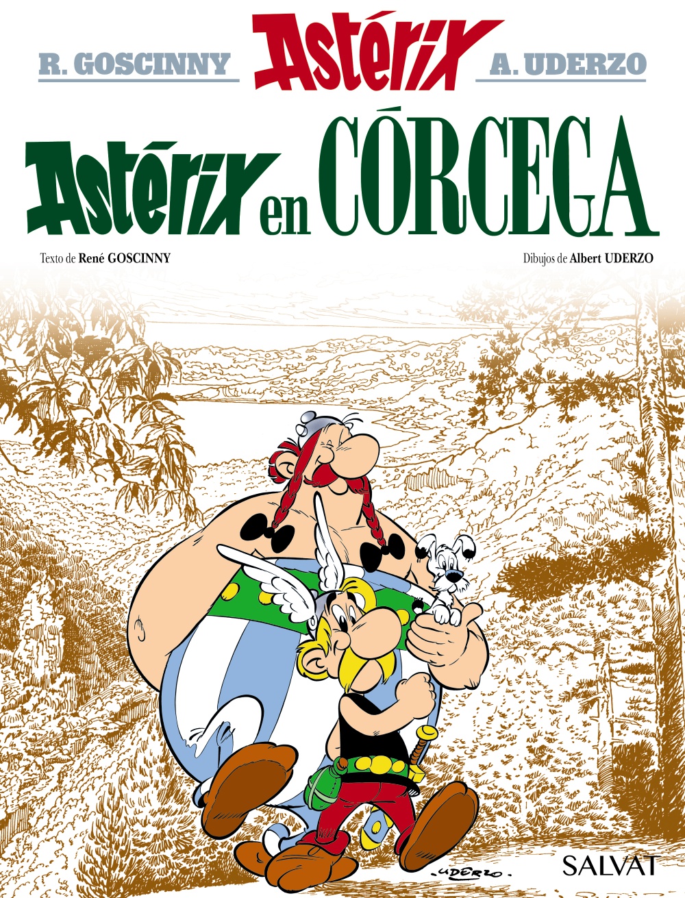 Portada de Asterix en corcega
