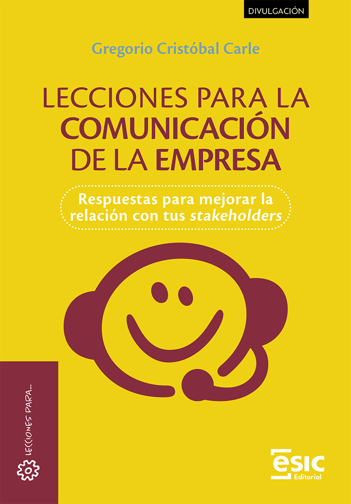Portada de Lecciones para la comunicación de la empresa