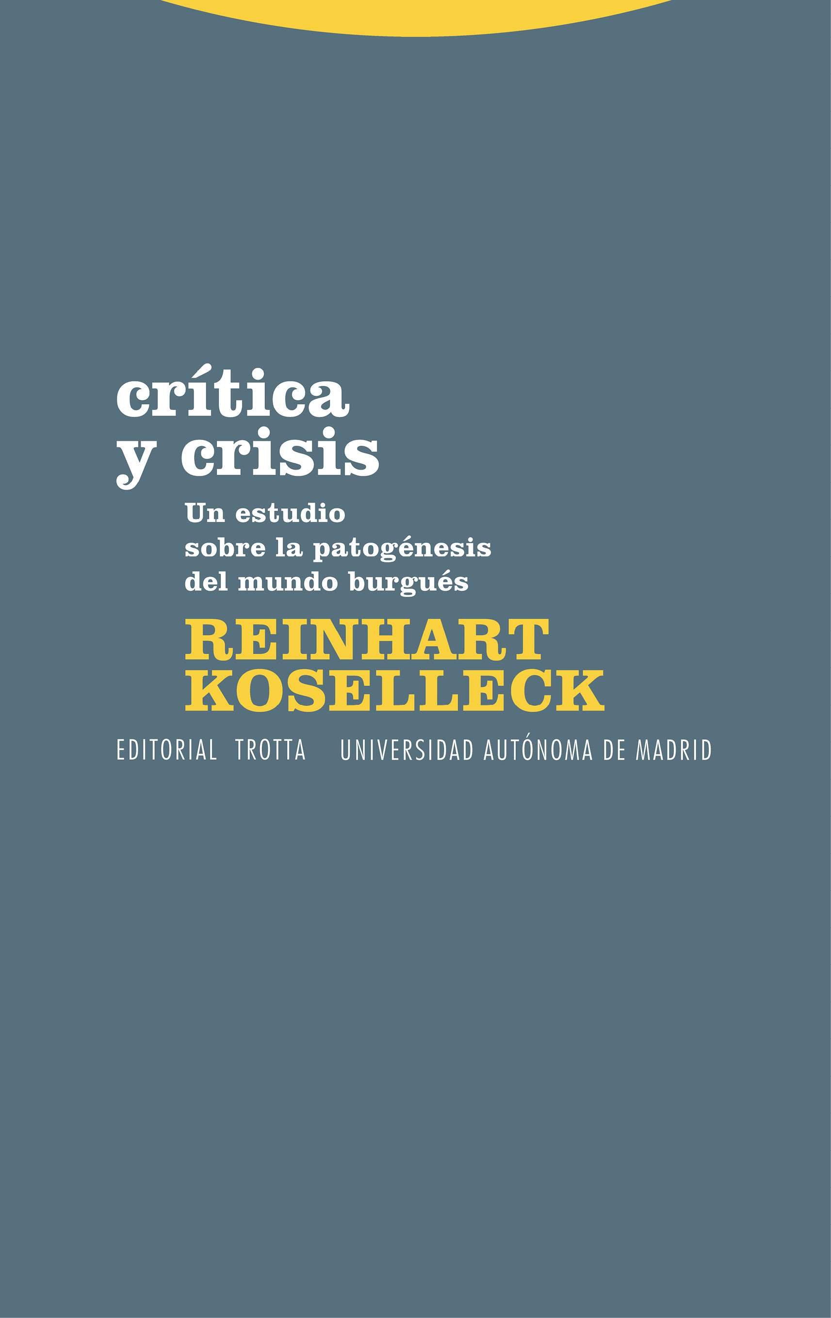 Portada de Crítica y crisis