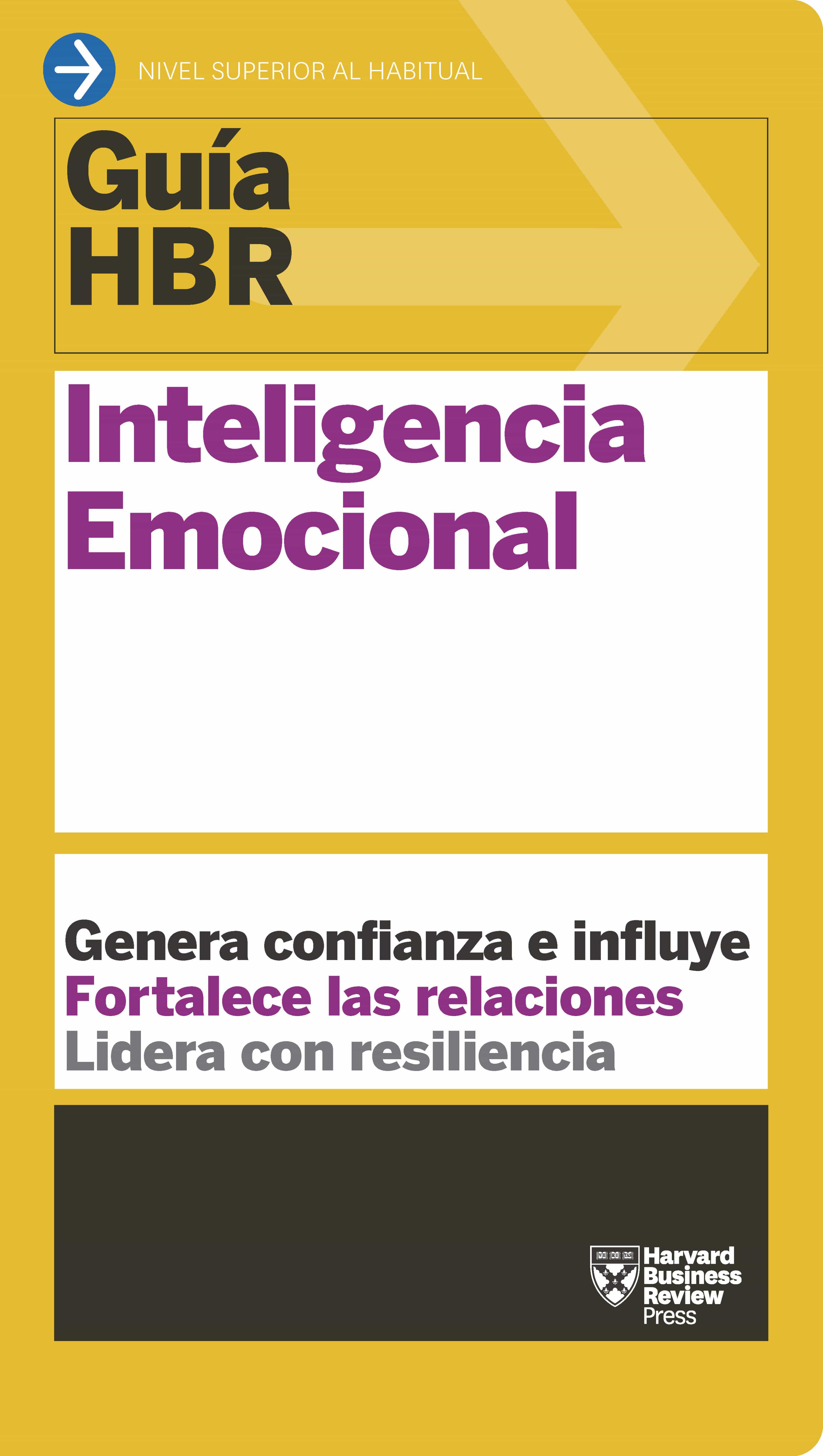 Portada de Inteligencia emocional (guia hbr)