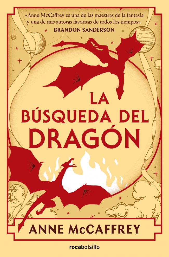 Portada de La búsqueda del dragón (Dragonriders of Pern 2)