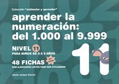 Portada de Aprender 11(color)numeracion nivel de100-9999