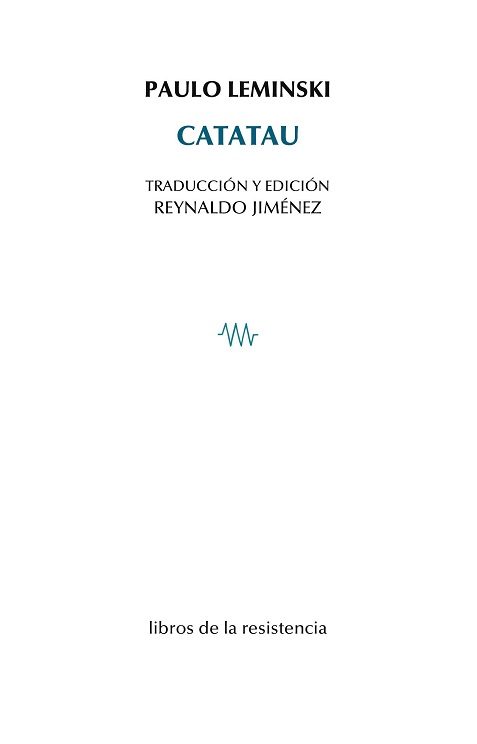 Portada de Catatau