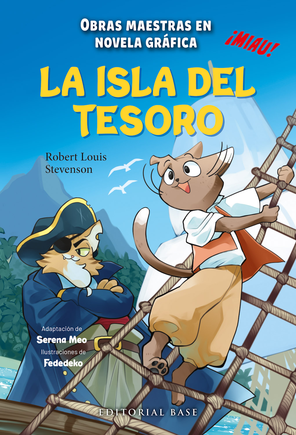 Portada de La isla del tesoro (Novela gráfica)