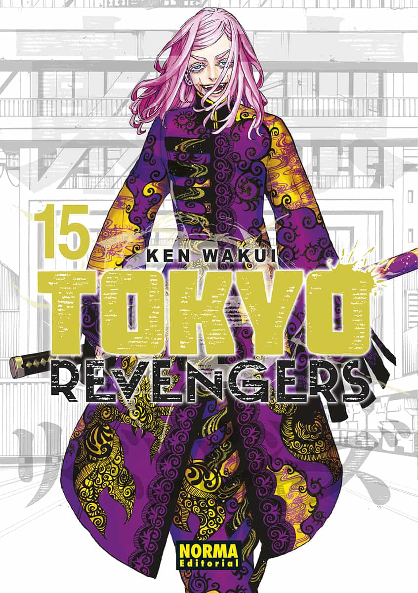 Portada de Tokyo Revengers 15