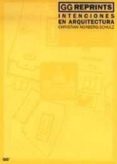 INTENCIONES EN ARQUITECTURA de NORNERG-SCHULZ, CHRISTIAN 