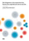 DEL DIAGRAMA A LAS EXPERIENCIAS, HACIA UNA ARQUITECTURA DE LA ACCION de MONTANER, JOSEP MARIA 