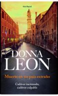 MUERTE EN UN PAIS EXTRAO de LEON, DONNA 