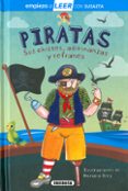 PIRATAS. SUS CHISTES, ADIVINANZAS Y CANCIONES EMPIEZO A LEER 6-7 LETRA LIGADA de REVIEJO, CARLOS 