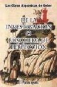 DE LA INVESTIGACION O BUSQUEDA DE LA PERFECCION de GEBER 