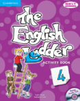 THE ENGLISH LADDER 4 ACTIVITY BOOK WITH SONGS CD di VV.AA. 