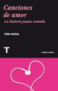 CANCIONES DE AMOR de GIOIA, TED 