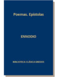 POEMAS: EPISTOLAS di ENNODIO, MAGNO FELIX   ENNODIO, MAGNO FELIX 