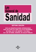 LEY GENERAL DE SANIDAD (7 ED.) di VV.AA. 