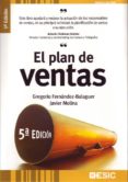 EL PLAN DE VENTAS (5 ED.) de FERNANDEZ-BALAGUER, GREGORIO  MOLINA, JAVIER 