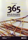365 GUIAS DE DESEMPEO DE LA EFICACIA PROFESIONAL di ROUAULT, FRANK 