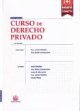 CURSO DE DERECHO PRIVADO 18 EDICIN 2015 de ORDUA MORENO, FRANCISCO JAVIER 