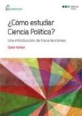 COMO ESTUDIAR CIENCIA POLITICA?: UNA INTRODUCCION DE TRECE LECCI ONES de NOHLEN, DIETER 