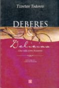 DEBERES & DELICIAS: UNA VIDA ENTRE FRONTERAS de TODOROV, TZVETAN 