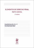 ELEMENTOS DE DERECHO PENAL PARTE GENERAL di QUINTANAR DIEZ, MANUEL 