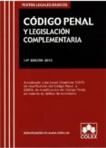 CODIGO PENAL Y LEGISLACION ESPECIAL di VV.AA. 