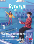Portada de Lengua Castellana 1º ESO Proyecto Revuela Castilla y León Ed 2022 Mec