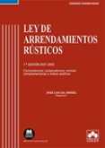 LEY DE ARRENDAMIENTOS RSTICOS di GIL IBAEZ, JOSE LUIS 