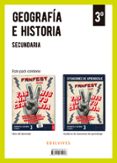 Portada de Proyecto: Fanfest. Geografía e Historia 3 Secundaria [Madrid]. Libro del alumnado + Cuaderno