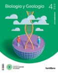Portada de BIOLOGIA Y GEOLOGIA 4ESO OBSERVAMOS CONSTRUYENDO MUNDOS SANTILLANA