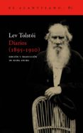 DIARIOS (1895-1910) de TOLSTOI, LEON 