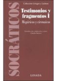 TESTIMONIOS Y FRAGMENTOS I di VV.AA