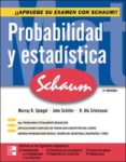 PROBABILIDAD Y ESTADISTICA (3 ED.) di SPIEGEL, MURRAY R. 